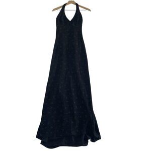VTG City Triangles Y2K Babydoll Maxi Dress S Fairy Witchy Whimsigoth Hoco Formal